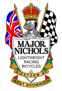 Major Nichols Lightweight Racing Bicycles logo