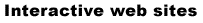 Interactive web sites